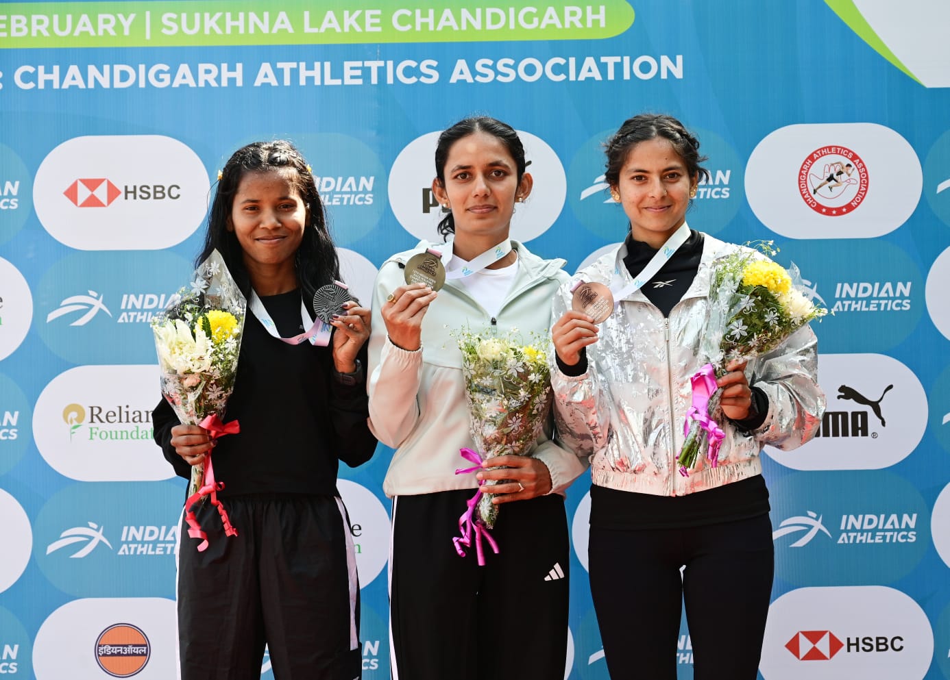 13वीं इंडियन ओपन रेस वाकिंग चैंपियनशिप में हरियाणा ने जीते 4 पदक