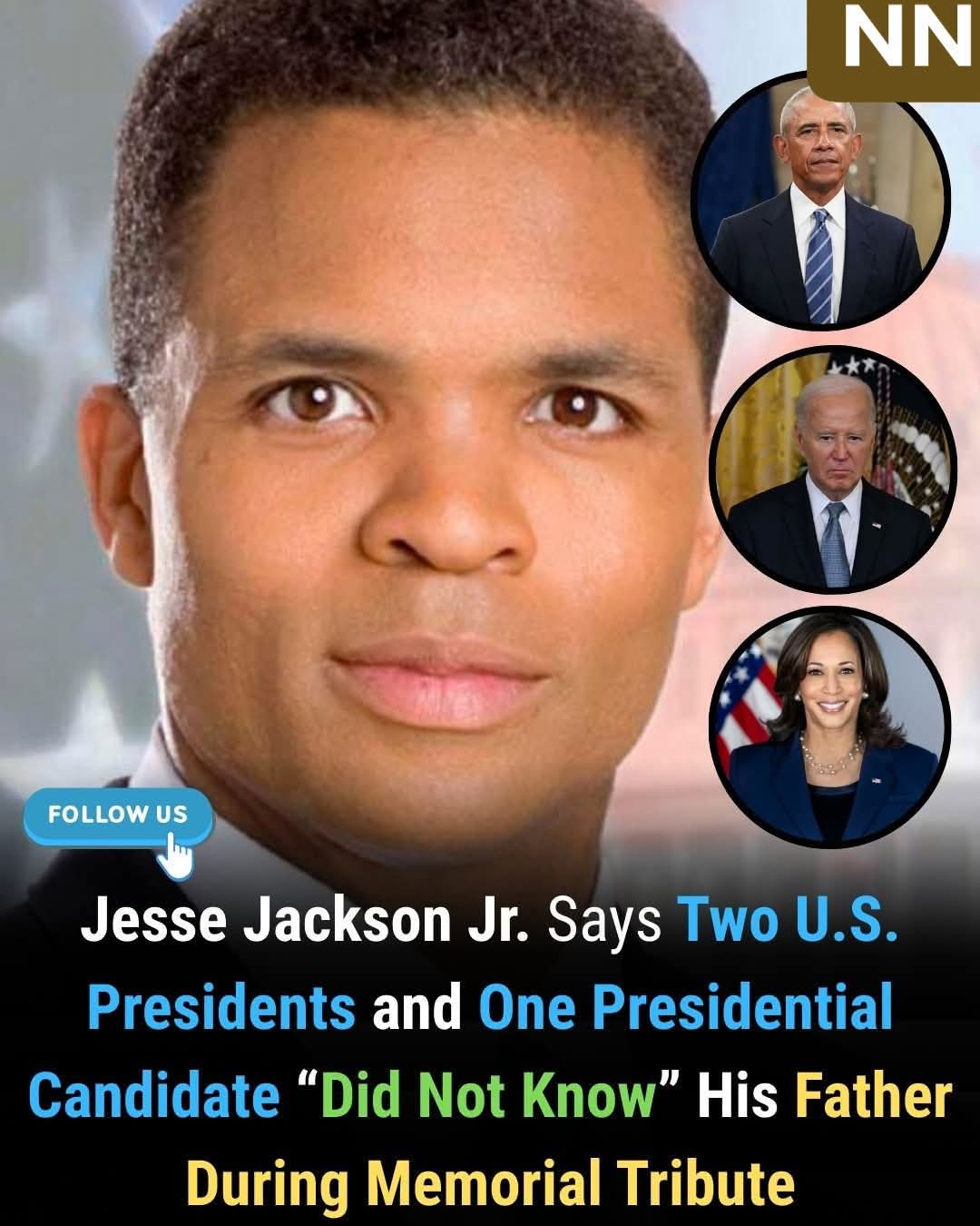 Jesse Jackson Jr. Slams Former Presidents’ Tributes, Says They ‘Didn’t Know’ His Father’s True Legacy”