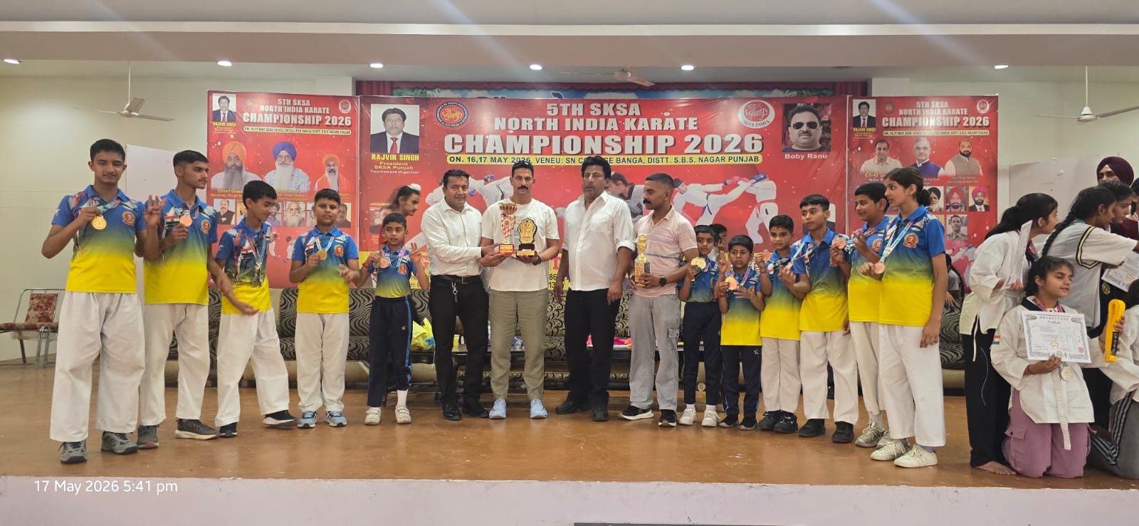 नार्थ जोन कराटे चैंपियनशिप में स्टार गोजू-र्यू के 11 खिलाड़ियों ने जीते मेडल, तीन को गोल्ड